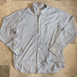 Peter Millar Plaid Button Up Size XL